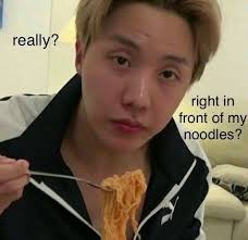 When You Are Eating And Someone Does Something Gross Bts Meme Faces Bts Reactions Bts Face