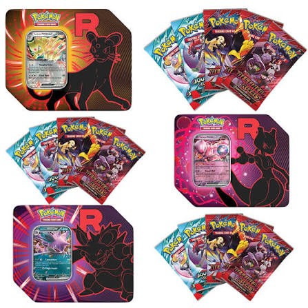 Pokemon TCG: Team Rocket Tin 2025! www.KollectKorner.com ????????????????