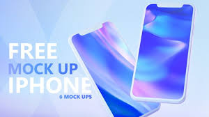 Smart objects designed in photoshop with changeable background. Free 6 Modern Iphone X Mockups Xd File