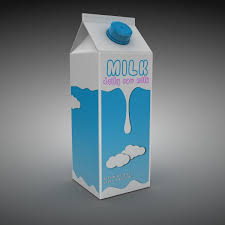 Milk Box - 3D Model by hdpoly