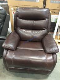 Barcalounger specializes in reclining chairs, motion sofas, and pedestal chair furniture. Simon Li Leather Power Recliner With Power Headrest Costcochaser