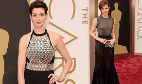 You can look it up to discover which pixie cuts would readily. Oscars 2014 Emma Watson And Anne Hathaway Look Chic In Figure Hugging Lbds Celebrity News Showbiz Tv Express Co Uk