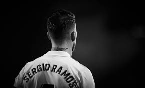 Editors Note This Image Has Been Converted To Black And White Sergio Ramos Of Real Madrid During The La Liga Match Bet Sergio Ramos Real Madrid Logo Sergio