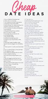 Maybe you would like to learn more about one of these? 60 Cheap College Date Ideas Besides Netflix Chill