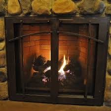 classic masonry fireplace glass door woodland direct in 2021 fireplace doors stained glass fireplace screen glass fireplace screen