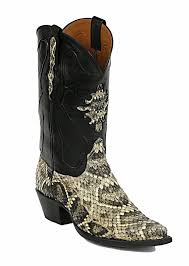 Black And White Snakeskin Cowboy Boots Black Jack Diamondback Rattlesnake Boots Made In The Usa Snakeskin Cowboy Boots Snakeskin Boots Boots Men