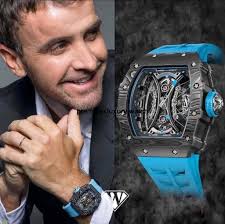 Richard Mille Blue Watches & Rubber Straps