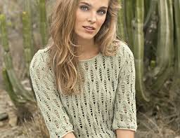 вязание спицами для женщин модные модели 2015 года с описанием Azhurnyj Dzhemper S Ukorochennymi Rukavami Shema Vyazaniya Spicami S Opisaniem Na Modnye Stili Vyazanie Letnie Svitera
