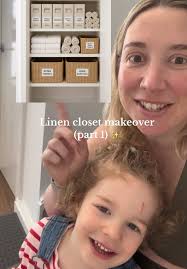 Organise our linen closet with us (part 1) 🌿🧺☁️ The goal is fresh, f...
