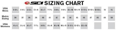 sidi boot sizing