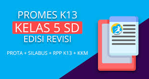 Pendidikan agama islam dan budi pekerti kelas : Promes K13 Kelas 5 Sd Semester 1 Dan 2 Revisi Update Terbaru Katulis
