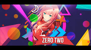 Darling in the franxx, zero two x hiro, romance, couple, profile view. Wallpaper Zero Two Darling In The Franxx Darling In The Franxx Pink Hair Shapes Geometric Figures Colorful 1920x1080 Rhaelrond 1914353 Hd Wallpapers Wallhere