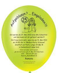 **5 lustige und witzige einladungskarten für feiern aller art** individuelle einladungskarte mit deinem. Einladungsballons Luftballon Einladungen Kreieren