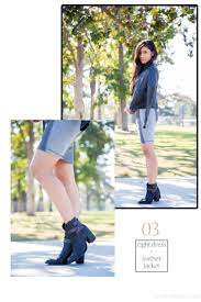 How To Wear Ankle Boots - Fall Outfit Series Fashion Stylish Fall Outfits Spring Outfits