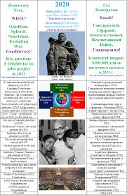 один шаг к победе One Step To The Victory Gandhian Spheral Democracy 2020 Gandhicracy