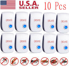 Pest reject pro ultrasonic repeller home bed bug mites spider defender roaches. 10pcs Ultrasonic Pest Reject Home Control Electronic Repellent Mice Rat Repeller Shopping Com