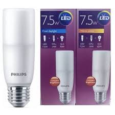 Harga lampu downlight led philips 7 watt. Lampu Led Stik Stick Philips 7 5 Watt E27 Shopee Indonesia