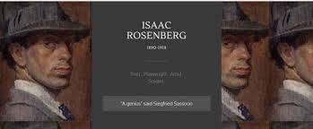Recognizing WWI poet Isaac Rosenberg