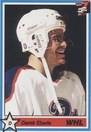 AUTOGRAPHED- Jarrod Daniel 7th Inning Sketch #184 Swift Current Broncos  1991 WHL