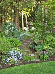 Path Natural Forest Garden Shade Garden Design Woodland Garden Beautiful Gardens