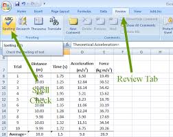 Excel 2007 Knowledge For Physics