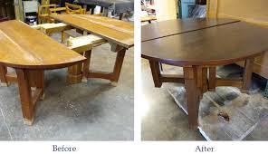 How much does furniture refinishing near me cost? Before After Furniture Refinishing Aaron S Touch Up Restoration