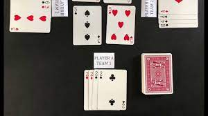 How To Play Kemps 1 Deck 4 6 8 Players Teams Card Games For Kids List Of Card Games Playing Card Games