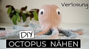 Hier finden sie kostenlose einladung vorlage: Kuscheltier Selber Nahen Octopus Pluschtier Stofftier Nahen Verlosung Nahanleitung Fur Anfanger Youtube