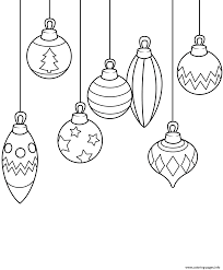 This collection includes mandalas, florals, and more. Christmas Ornaments Coloring Pages Printable