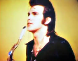 Screenshot capture of Andy Mackay during 1st Roxy Music Album Photoshoot