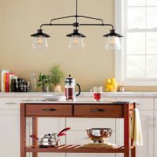 A white fixture will blend right into the ceiling, and chrome can add a bit of clean sparkle to a kitchen or bathroom. Kitchen Lighting You Ll Love In 2021 Wayfair