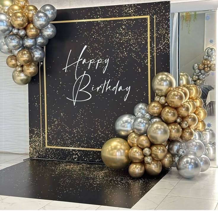 Birthday balloon decoration product image