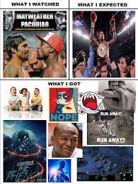 Pacquiao Vs Mayweather Mayweather Vs Pacquiao Know Your Meme