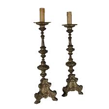 See more ideas about antiqued candle holders, candle holders, antique candles. Pair Of Candle Holders Gilded Sheet Italy 18th Century Objects Antique Dimanoinmano It
