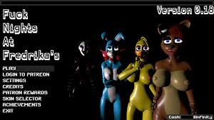 Fuck Nights At Fredrikas Update 0.18 -v2022-04-02 FNAF watchman in a  baseball cap