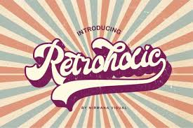 Free fonts are useful to create vintage logotypes, badges, labels, apparel design and quotes. Retroholic Font By Sigit Dwipa Creative Fabrica In 2020 Retro Font Vintage Fonts Retro Logos