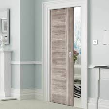 Laminate Light Grey Ottawa Single Evokit Pocket Door Prefinished Slidingdoor Pocketdoor Pocket Doors Sliding Pocket Doors White Interior Doors