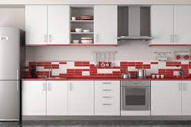Simple Kitchen Backsplash Ideas Lovetoknow Luxury Kitchen Design Interior Design Kitchen Red And White Kitchen