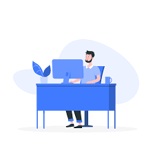 In The Office By Freepik Stories Svg Png Illustration Office Work Illustration Adobe Illustrator Art Flat Illustration
