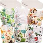 Littles & Bloomz Pocket Wiederverwendbare Windeln Babywindel ...