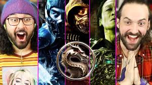 The warner bros logo appears with fire burning beneath it, while the new line cinema logo gets covered in ice; Mortal Kombat Movie New Character Posters Costume Reveals Reaction Scorpion Sub Zero 2021 Mortalkombat Org