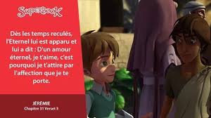 Des Les Temps Recules L Eternel Lui Est Apparu Et Lui A Dit D Un Amour Eternel Je T Aime C Est Pourquoi Je T Attire Par L Affe Superbook Red Robot Blues
