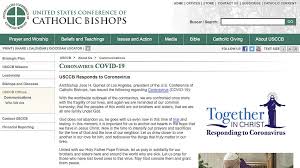 Usccb Website Now Offering Pandemic Resources Angelus News
