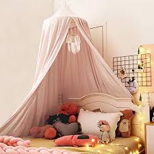 Target/toys/kids princess bed canopies (15)‎. Kertnic Decor Canopy For Kids Bed Soft Cotton Playing Tent Canopy Girls Room Decoration Princess Castle Dreamy Mosquito Net Bedding Children Reading Nook Canopies In Home Pink From Kertnic Us Kidsbedcanopy Com