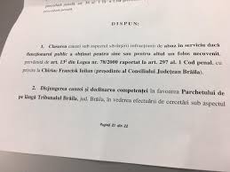 Ultima ştire adaugata joi, 14 septembrie 2017. CÄƒtÄƒlin Iordache PreÈ™edintele Cj BrÄƒila Are Dosar Deschis De Dna Pentru Deturnare De Fonduri