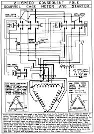 O/l = over load relay no = normally open nc = normally close low = low speed high = high seed. Diagram 2 Speed Consequent Pole Squirrel Cage Motor And Starter