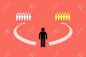Microsoft 365 has all the familiar office apps and more in one place. Man Choosing To Join Between Two Teams Or Two Group Of People Vector Artwork Depicts Decision Choice Path And Direction Of Life Royalty Free Cliparts Vectors And Stock Illustration Image 85750287