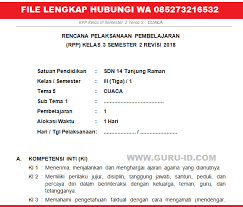Rpp kelas 3 semester 2 tema 5 cuaca. Rpp Kelas 3 Semester 2 Tema 5 Cuaca Revisi 2018 Subtema 1 2 3 4 Biologizone