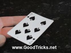 World's best card trick tutorial. Playing Card Is Seen Freely Spinning In The Magician S Hand Magic Tricks Tutorial Card Magic Tricks Tutorials Playing Cards