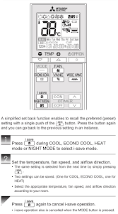 Maybe you would like to learn more about one of these? Mitsubishi Electric Split Type Air Conditioners User Manual Manuals